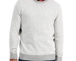 Club Room Men&#39;s Elevated Cotton Marl Sweater in Light Grey-Size Small - $21.97