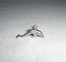 Dolphin Bracelet Charm Sterling Silver 925 Tropical Ocean Sea Beach - £7.62 GBP