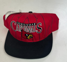 NEW University of Louisville Cardinals Hat Vintage The Game Pinstripe Sn... - £55.07 GBP