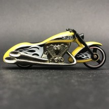 Hot Wheels SCORCHIN&#39; SCOOTER Duncans Motorcycle Bike Yellow Diecast 1/64... - $8.79