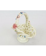 Spanish Woven Pottery Basket Trinket Basket, Decorator Piece1960&#39;s Vintage - $19.97 CAD