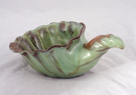 Vintage Frankoma Pottery Horn of Plenty Shell Dish Bowl - matching mug available - £26.05 GBP