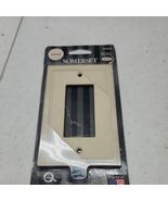 SOMERSET Single Decorator Switch Cover Wall Plate Cast Stone SAND #296685 - €6,01 EUR