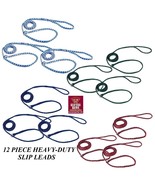 12 DOG ANIMAL CONTROL No SLIP HEAVYDUTY POLY LEAD LEASH Grooming Kennel ... - $23.99