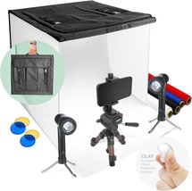 Limostudio 24&quot; X 24&quot; Table Top Photography Light Box, Photo Shooting, Ag... - $90.63