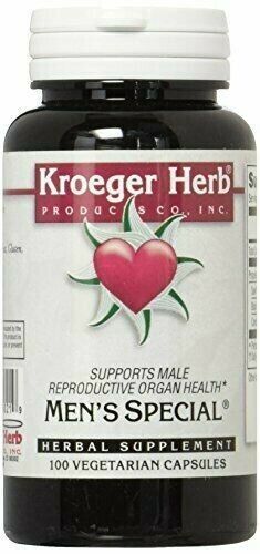 Kroeger Herb Men's Special Capsules, 100 Count - $15.26