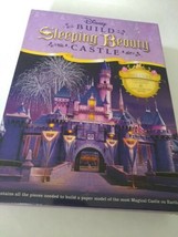Disney Build Sleeping Beauty Castle Kit NEW LED Lights, Book, Fireworks ... - $37.50