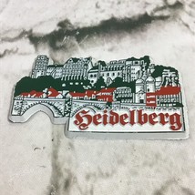 Refrigerator Magnet Collectible Heidelberg Germany Rubber Travel Souvenir - £7.73 GBP