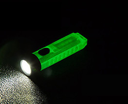New Mini Pocket usb rechargeable Keychain LED Flashlight high quality super ray  - £50.61 GBP