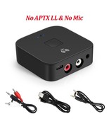 Bluetooth 5.0 RCA Audio Receiver APTX LL 3.5mm 3.5 AUX Jack Music Wirele... - £17.79 GBP