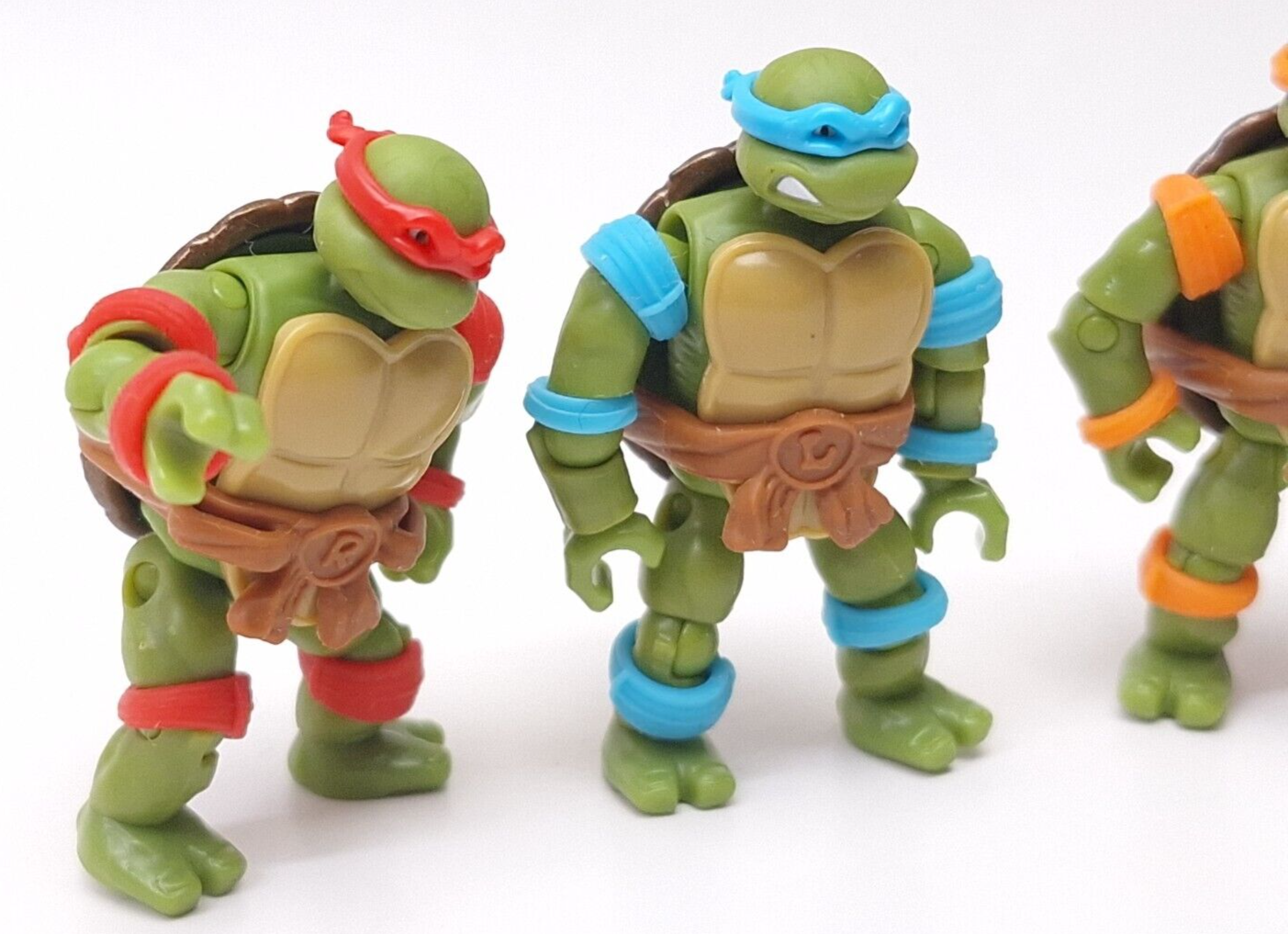 Mega Bloks Teenage Ninja Turtles Metal Michelangelo Raphael Leonardo ...