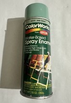 Vintage krylon spray enamel ColorWorks 90215 Jade Green 10oz 1988 - $24.40
