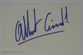 Prince Albert Grimaldi II Signed 3x5 Index Card Autographed Prince Of Mo... - $123.74