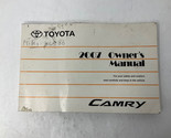 2007 Toyota Camry Owners Manual N01B25007 - $40.49