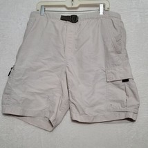 Columbia Sportswear Co. Men&#39;s Khaki Swim Trunks Sz M Medium Liner Pockets - £13.34 GBP
