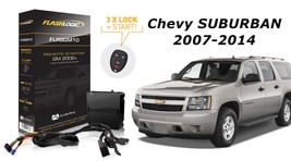 Flashlogic Remote Start for 2007-2014 Chevrolet Suburban w/Plug &amp; Play Harness - £204.05 GBP