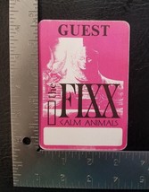 THE FIXX - VINTAGE ORIGINAL CALM ANIMALS TOUR CONCERT TOUR CLOTH BACKSTA... - $10.00