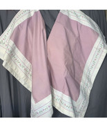 Laura Ashley BurlingtOn 33x27 Sham Size Pillowcases Mauve Floral FLAT SH... - $35.64 CAD