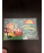 Vintage Disney The Lion King Sing-Along Cassette Tape 1994 - $9.20 CAD