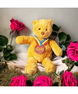 Gund Wish Bear Courage Plush Stuffed Animal Brown 2003 Teddy Bear Medal ... - €6,55 EUR