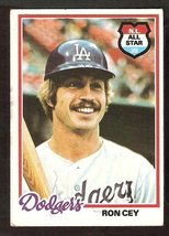 Los Angeles Dodgers Ron Cey 1978 Topps # 630 Good - £0.58 GBP