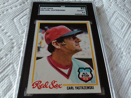 1978 Topps # 40 Carl Yastrzemski Sgc 82 Boston Baseball !! - £43.24 GBP