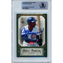 Andre Dawson Chicago Cubs Auto 2006 Fleer Beckett Autograph Slab Signed ... - £101.82 GBP