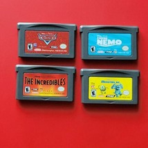 Cars Finding Nemo Incredibles Monsters Inc. Game Boy Advance Lot 4 Disney Games - £14.69 GBP