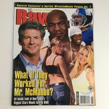 WWE Raw Magazine December 2003 Mr. McMahon, Hulk Hogan, w Poster No Labe... - $14.20