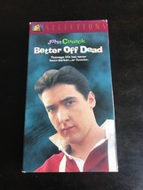 Besser Off Tot VHS Klebeband Film John Cusack - £9.19 GBP