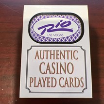 RIO PURPLE Diamond Casino Las Vegas Deck of Playing Cards - £4.97 GBP