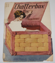 Rag Ragtime Vintage Sheet Music 1910 Chatterbox Rag By George Botsford R... - £18.74 GBP