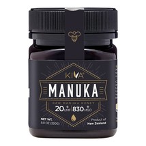 Kiva Raw Manuka Honey UMF 20 MGO 830 New Zealand , 250 g - £263.78 GBP