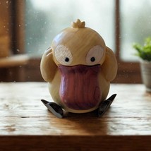 Psyduck Figurine Handmade Wooden Desk Decor Confused And Funny Personali... - $85.73 CAD