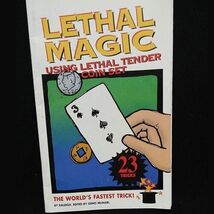 Lethal Magic - Using Lethal Tender Coin Set - 24 Tricks - paperback booklet - $5.94