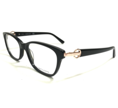 GUESS by Marciano Eyeglasses Frames GM0371 001 Black Rose Gold Cat Eye 53-16-140 - $65.29