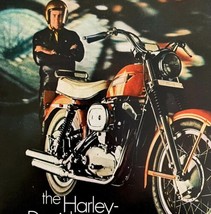Harley Davidson 69 Sportster Advertisement 1969 Motorcycle Ephemera LGBinHD - $39.99