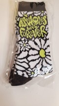 Assholes*s Live Forever Socks ALF  Flowers Flower Power Trippy Linda Finegold  - $5.88