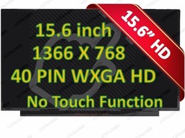 New B156XTK02.0 laptop LED LCD Screen 15.6&quot; WXGA HD Display - No Touch function - $60.00