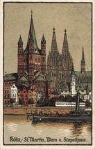 Köln Germany~St. Martin, Dom u. Stapelhaus~1911 POSTCARD - £8.84 GBP