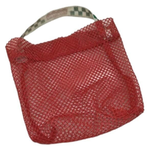 Fisher Price Children Shopping Net Mesh Bag Play Pretend Kitchen Red Grocery - $14.84