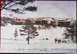 Original Poster YU Serbia Divcibare Winter Snow 1985 - £44.63 GBP