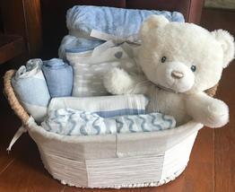 Miles Bear Baby Gift Basket - $69.00