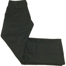 Van Heusen VTG Mens Dress Pants Slacks Size 32x30 Classic Dark Gray/Black - £13.35 GBP