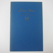 Lenox China Booklet Story of Walter Scott Lenox &amp; Making of Lennox Vintage 1930s - £23.71 GBP