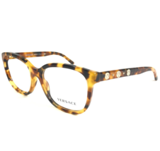 Versace Eyeglasses Frames MOD.3203 5119 Tortoise Gold Square Full Rim 53-17-140 - £104.46 GBP