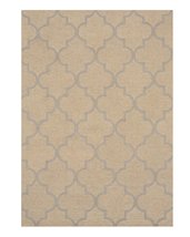 EORC ME2BL5X7 Hand-Tufted Wool Moroccan Rug, 5' x 7', Blue - $122.45+