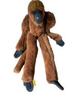 K&amp;M International Wild Republic Plush Brown Hanging Monkey 17&quot; Retired 1999 - €21,29 EUR