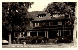 RPPC Postcard Davis CA South Hall Building Agricultural College BK67 - £7.12 GBP