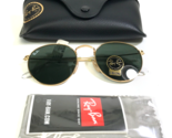 Ray-Ban Sunglasses RB3447-N ROUND METAL 001 Arista Gold Frames Green G-1... - $89.09